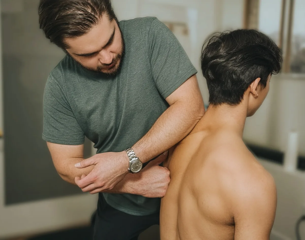 Physiotherapy session at Life Integrative in Vancouver.